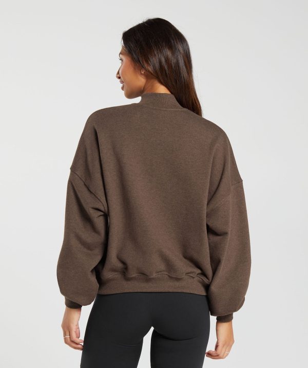Rest Day Sweats 1/2 Zip Pullover - Image 2