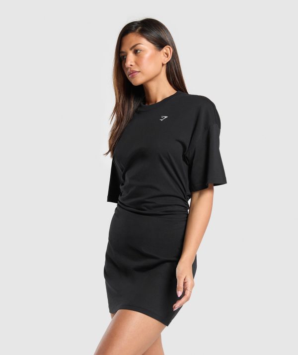 Lifting Longline T-Shirt Dress - Image 3