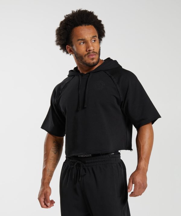 Legacy Short Sleeve Crop Hoodie - Image 5