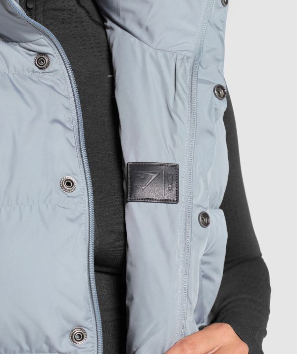 Cropped Midi Gilet - Image 7