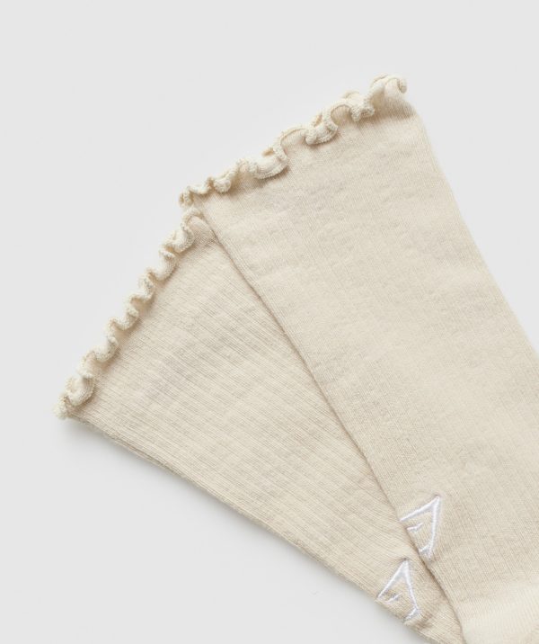 Frill Crew Single Sock - Image 2