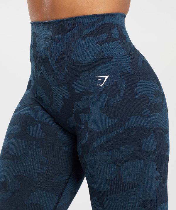 Adapt Camo Seamless Ribbed Leggings - Image 5