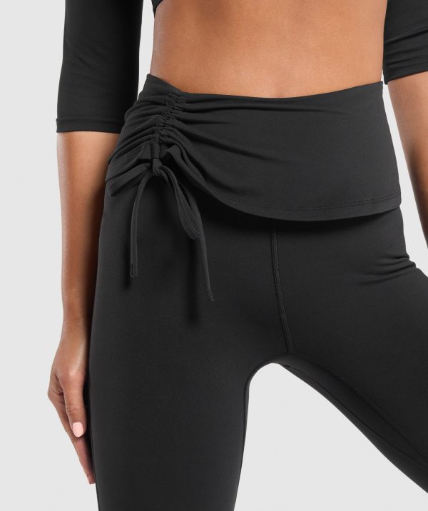 Ruched Capri Leggings - Image 7