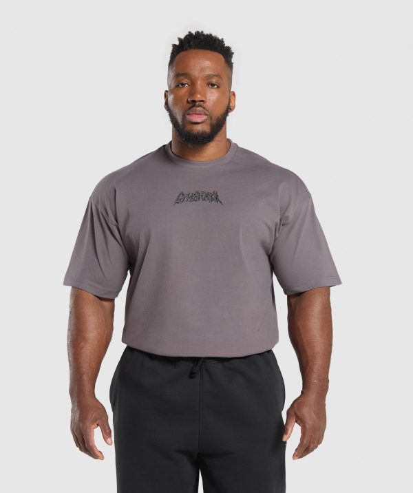 Metal Lifting Graphic T-Shirt - Image 2