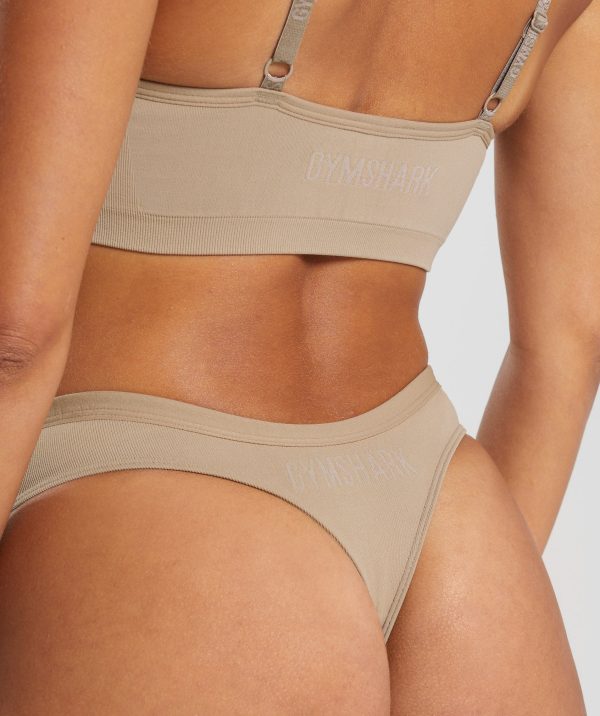 Seamless Dipped Front Thong - Image 5