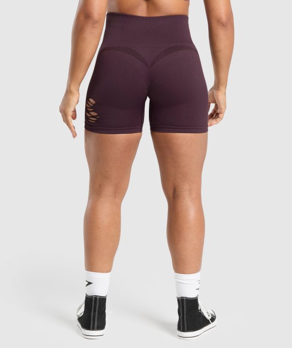 Gains Seamless Distressed Shorts - Image 2