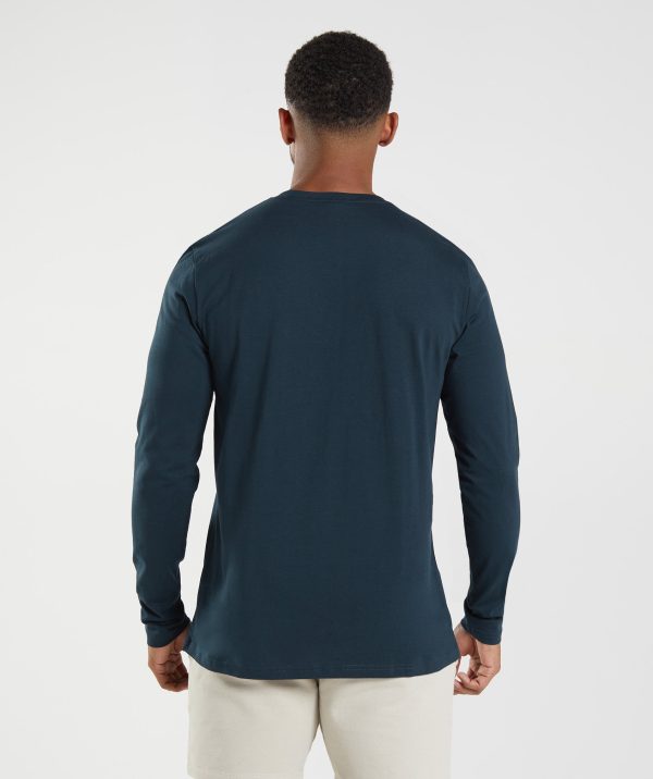 Crest Long Sleeve T-Shirt - Image 2