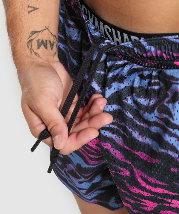 Printed Mesh 5" Shorts - Image 5