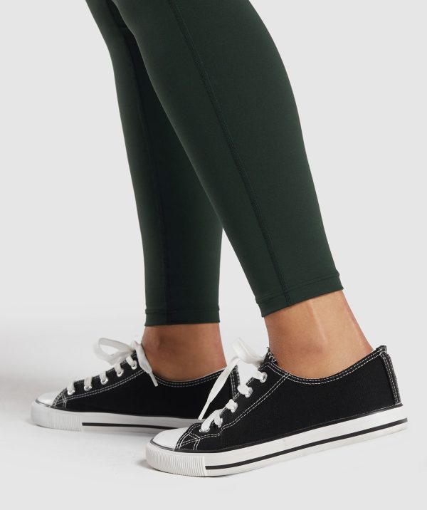 Mesh Waistband Leggings - Image 7