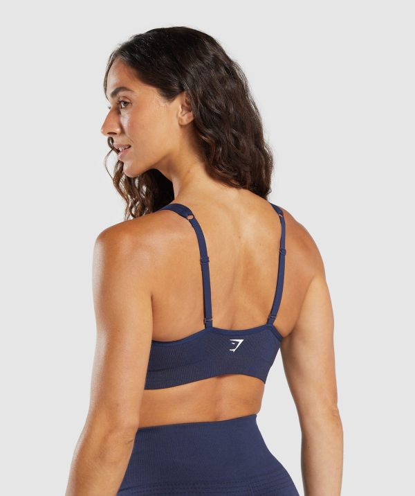 Vital Seamless V Neck Sports Bra - Image 2