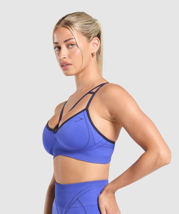 Apex Contrast Sports Bra - Image 3