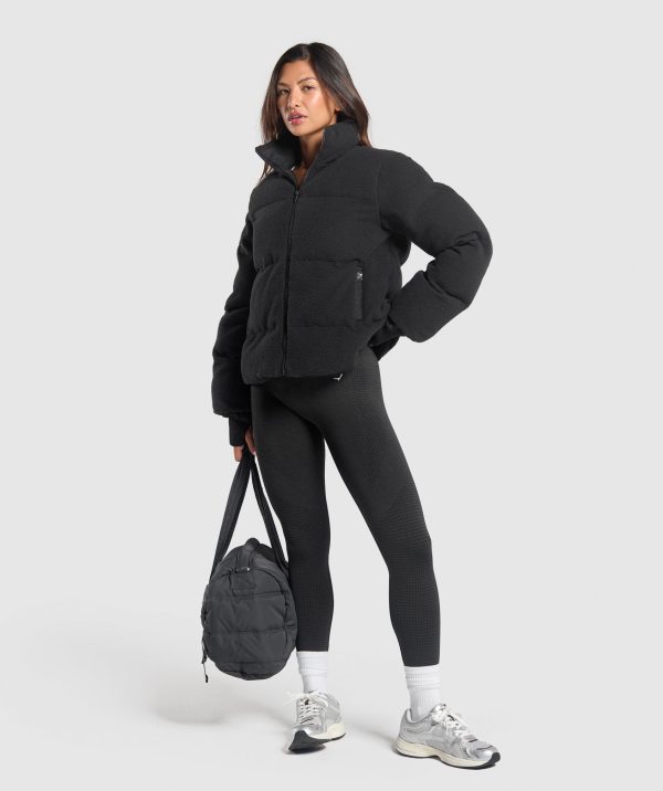 Sherpa Puffer Jacket - Image 4