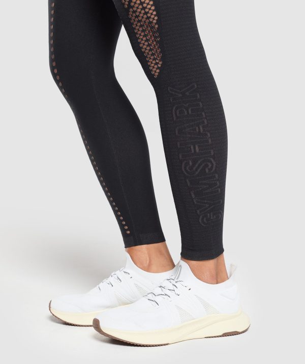 Warp Knit Seamless Tights - Image 7