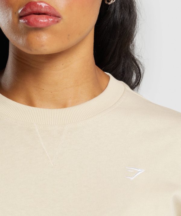 Heavyweight Cotton Long Sleeve Top - Image 5