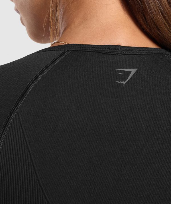 Corset Seamless Long Sleeve Top - Image 7