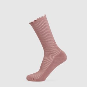 Frill Crew Single Sock