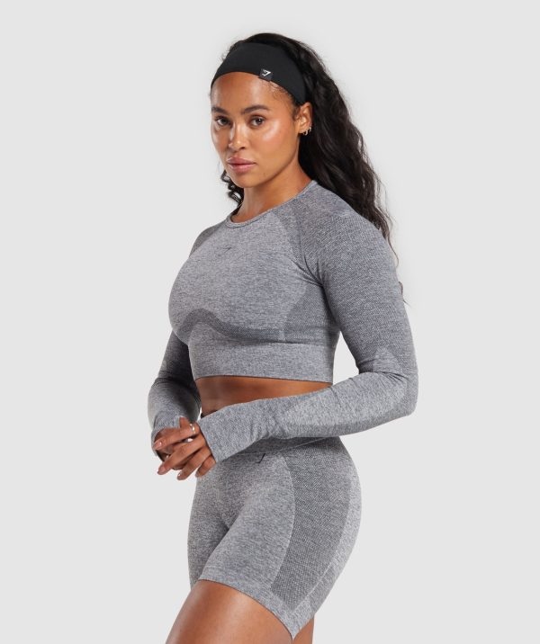 Flex Long Sleeve Crop Top - Image 4