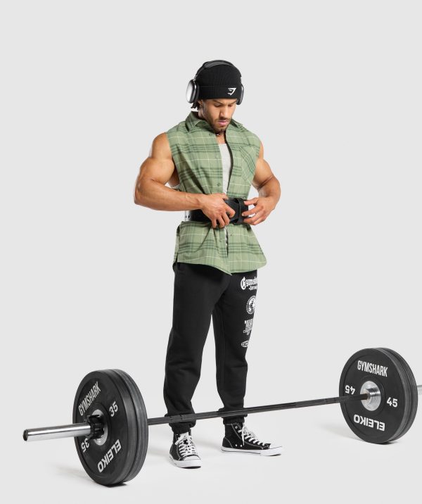 Check Sleeveless Shirt - Image 4