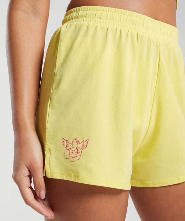 Cotton Graphic Shorts - Image 4