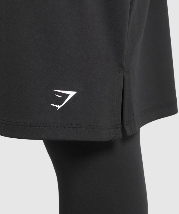 2 in 1 High Waisted Skirt Leggings - Image 5