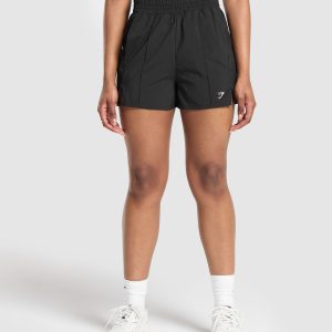 Pintuck Shorts