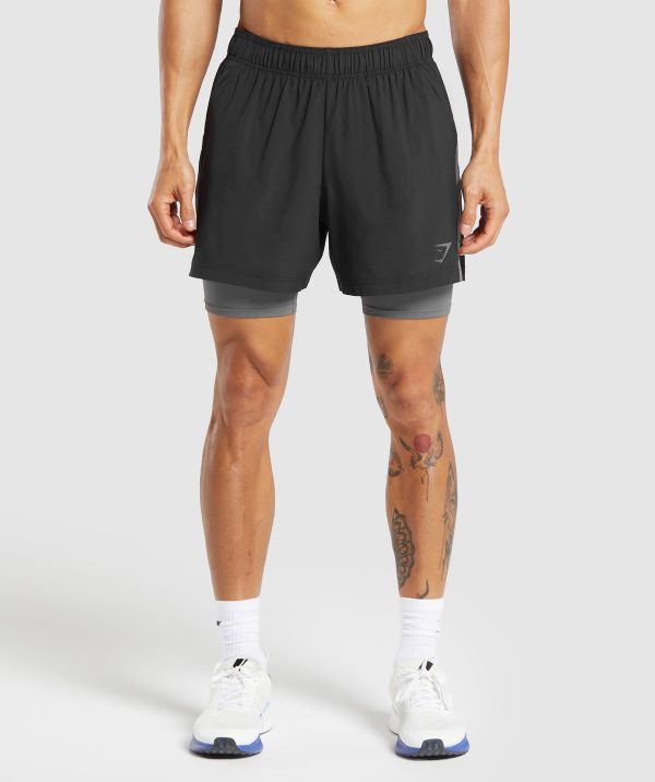 Sport 5" 2 in 1 Shorts - Image 2