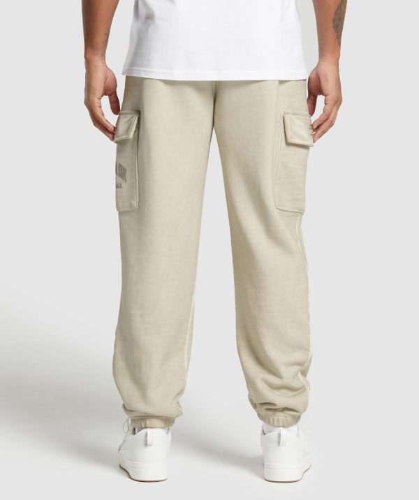 Heavyweight Washed Cargo Joggers - Image 2