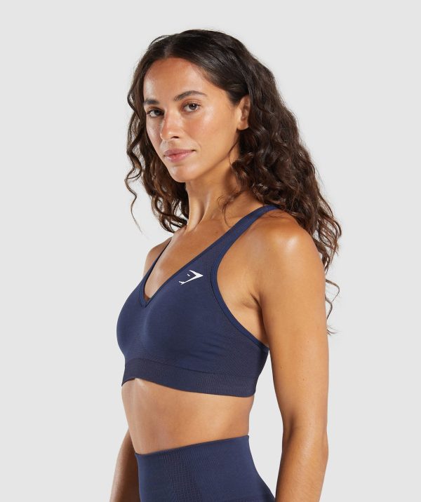 Vital Seamless V Neck Sports Bra - Image 3