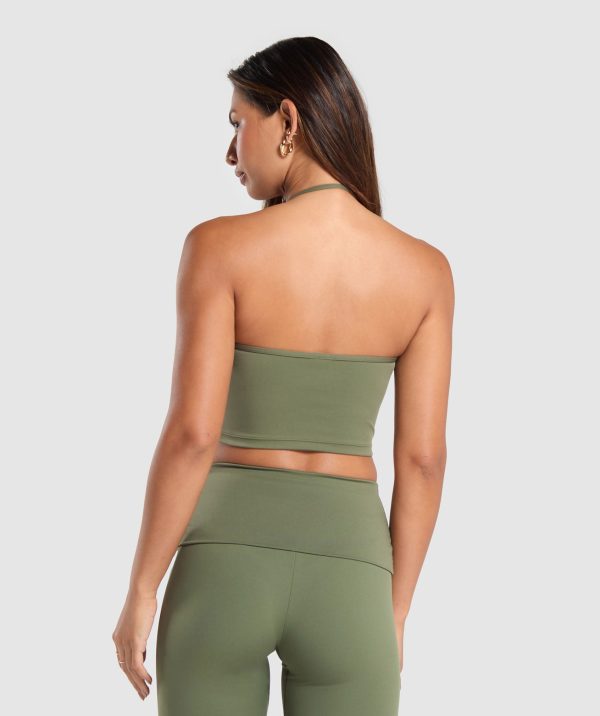 Everyday C&S One Shoulder Crop Top - Image 2