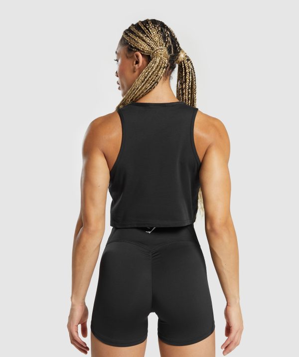 Lifting Essential Cotton Crop Tank - Image 2