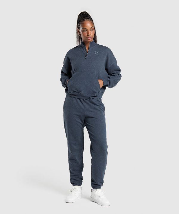 Rest Day Sweats 1/2 Zip Pullover - Image 4