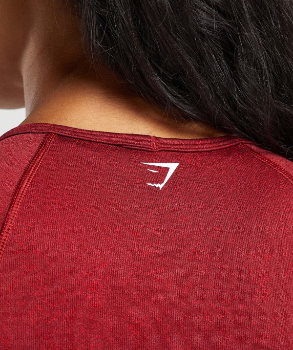 Adapt Fleck Seamless Crop Top - Image 5
