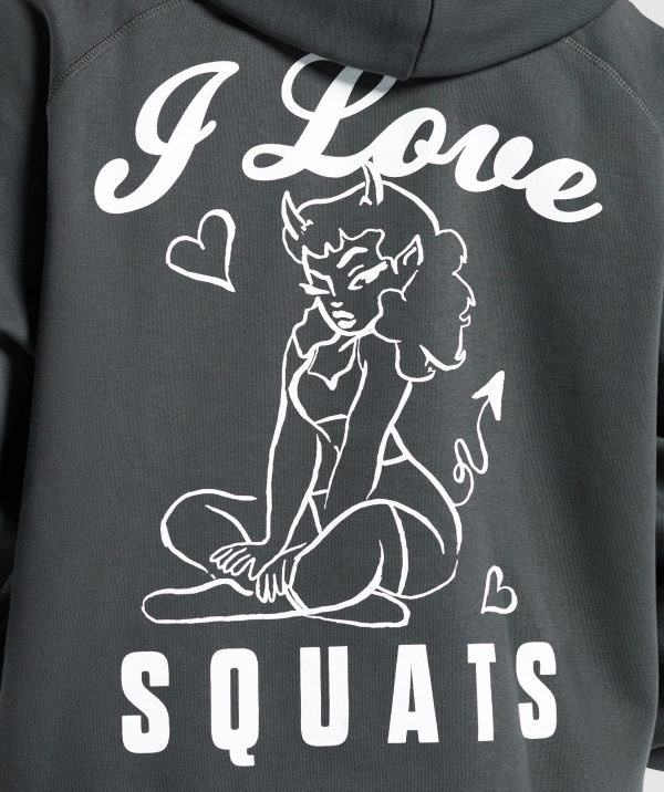 I Love Squats Hoodie - Image 5