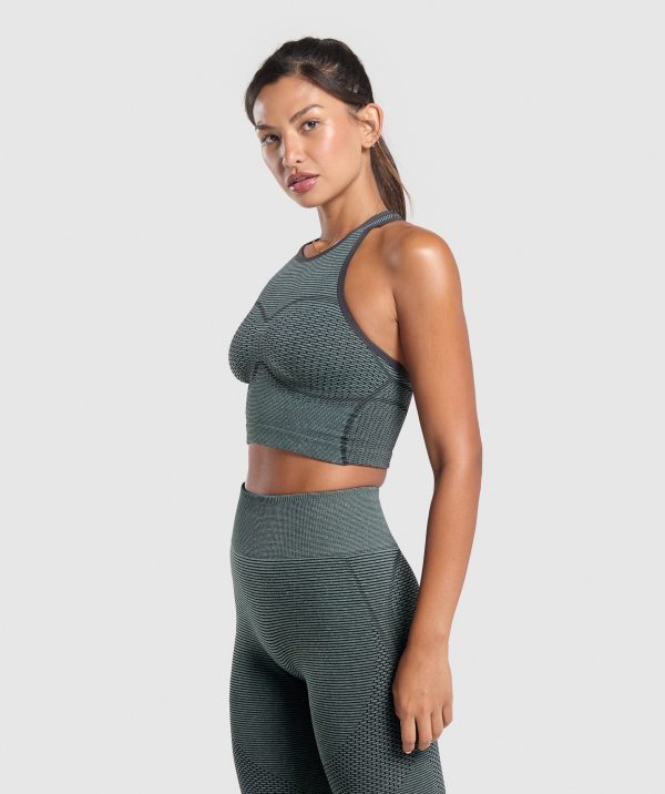 Sport Seamless Cropped Tank - Image 3