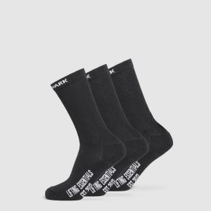 Wordmark Crew 3pk