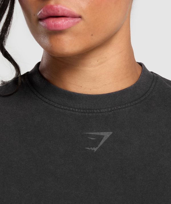 Power Oversized Long Sleeve Top - Image 6