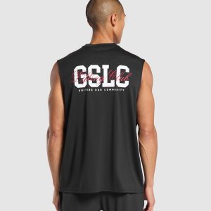 Script Graphic Cut Off Tank