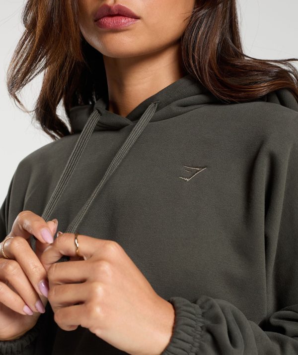 Fleece Oversized Hoodie - Image 6