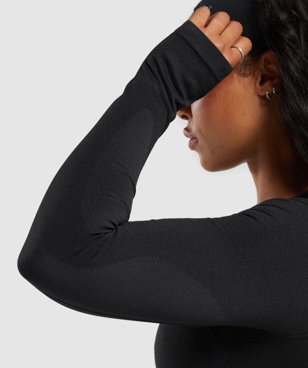 Flex Long Sleeve Crop Top - Image 6