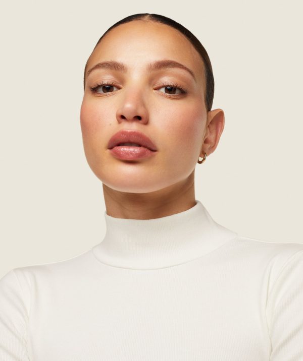 everywear Long Sleeve Ribbed Turtle Neck - Image 6