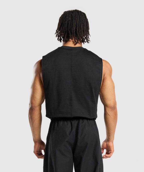 Premium Lifting Boxy Cut Off Tank - Image 2