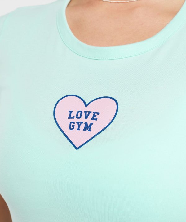 Love Hearts Crop Top - Image 6