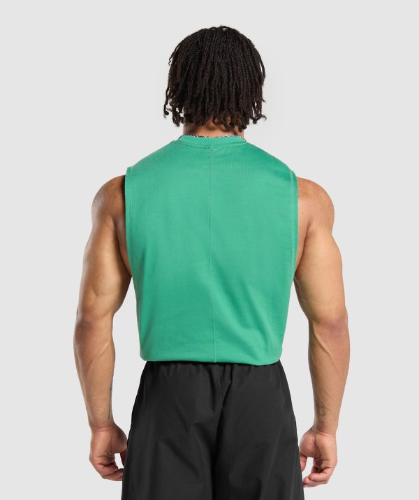 Premium Lifting Boxy Cut Off Tank - Image 2