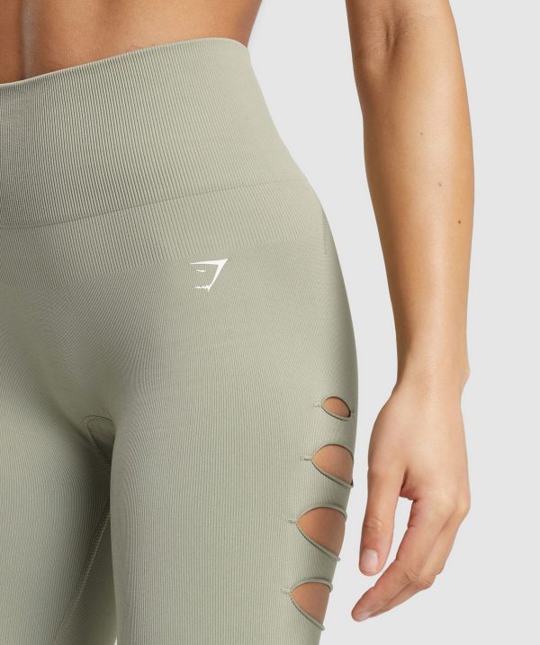 Gains Seamless Ripped Leggings - Image 5