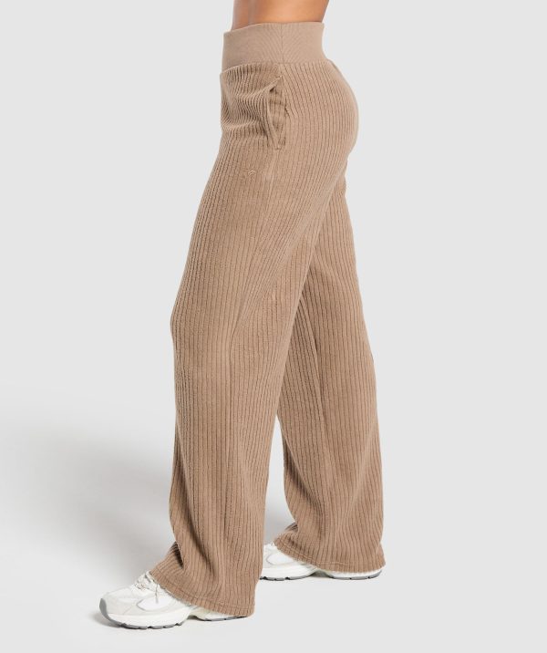 Cord Flared Trousers - Image 3
