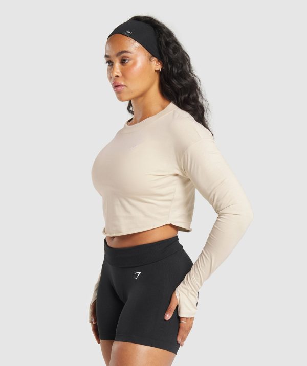 Lifting Long Sleeve Crop Top - Image 3