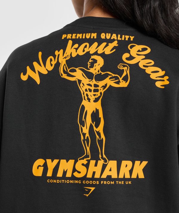 Workout Gear Oversized Sweatshirt - Image 6