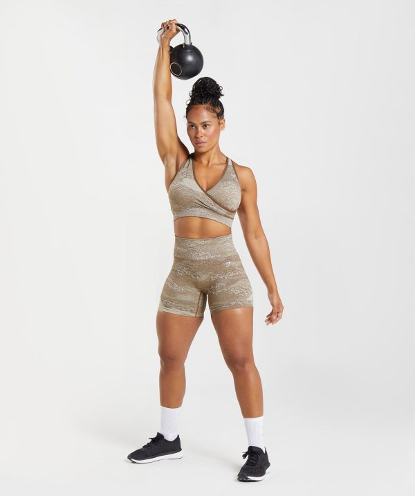 Adapt Camo Seamless Sports Bra - Image 4