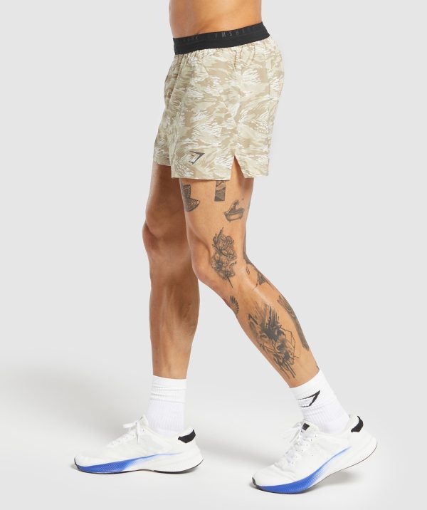 Sport Printed Run 3" Shorts - Image 3
