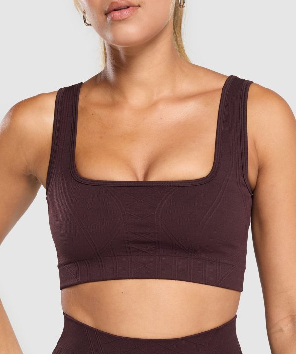 Corset Seamless Sports Bra - Image 5